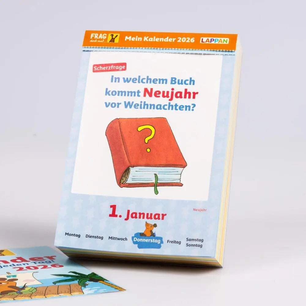 Bild: 9783830322009 | Frag doch mal ... die Maus: Tageskalender 2026 - Mein Kalender für...