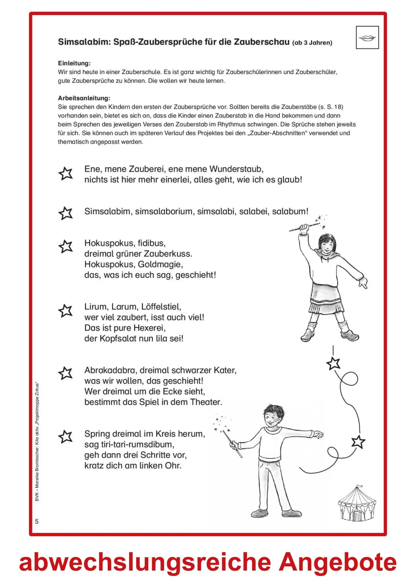 Bild: 9783965202009 | Kita aktiv Projektmappe Zirkus | Mareike Brombacher | Broschüre | 2023