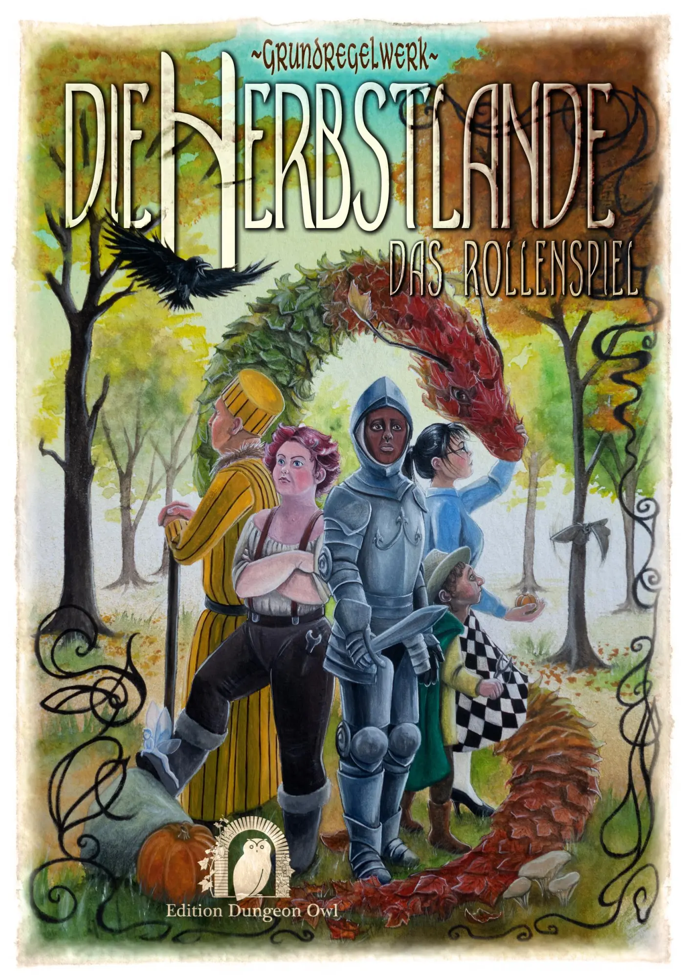 Cover: 9783966292009 | Die Herbstlande | Das Rollenspiel (Grundregelwerk) | Philipp Lohmann