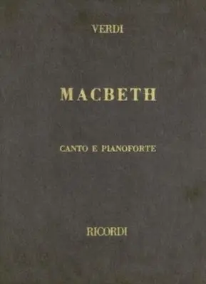 Cover: 9780634072109 | Macbeth | Opera Completa Per Canto E Pianoforte | Giuseppe Verdi
