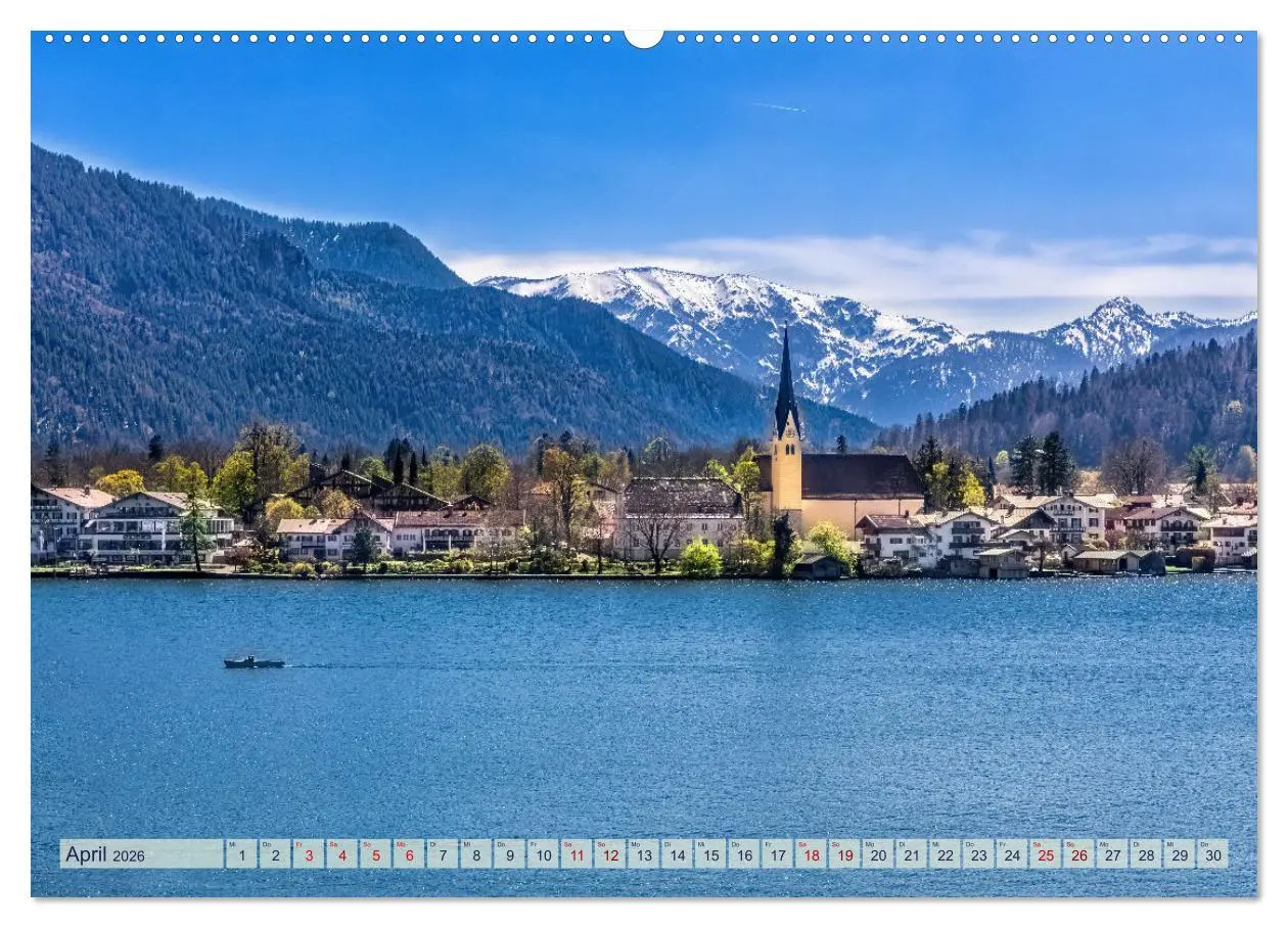 Bild: 9783457492109 | Malerischer Tegernsee (hochwertiger Premium Wandkalender 2026 DIN...
