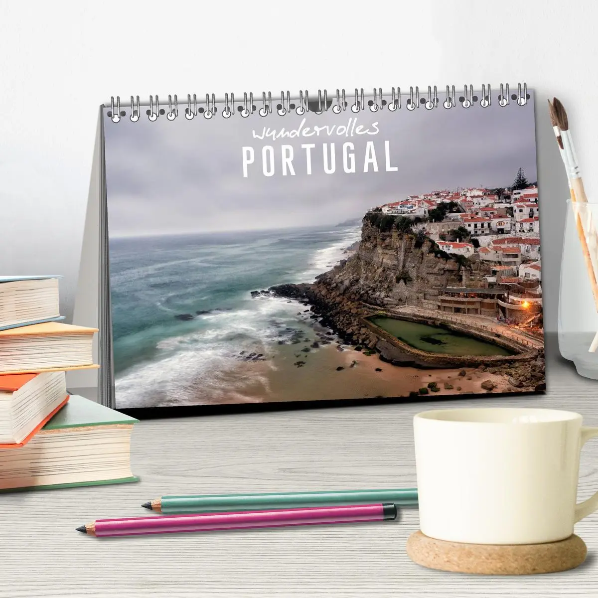 Bild: 9783516102109 | Wundervolles Portugal (Tischkalender 2026 DIN A5 quer), CALVENDO...
