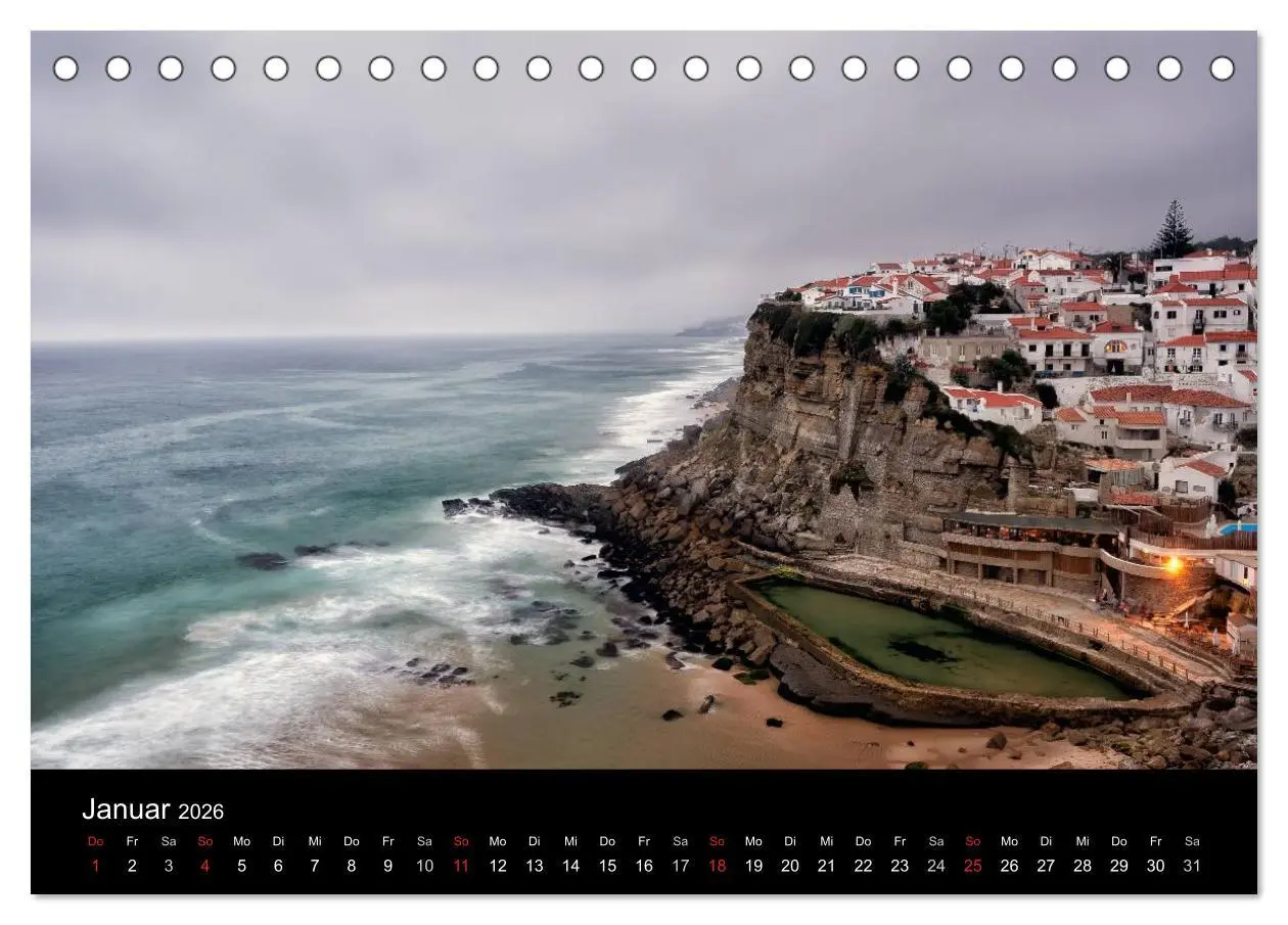 Bild: 9783516102109 | Wundervolles Portugal (Tischkalender 2026 DIN A5 quer), CALVENDO...