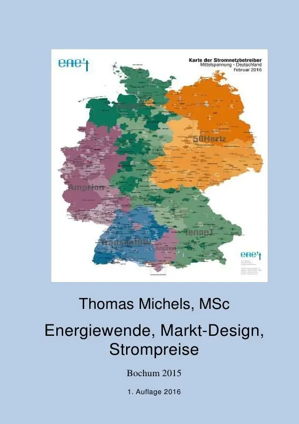 Cover: 9783741832109 | Energiewende - Marktdesign - Strompreise | Thomas Michels | Buch