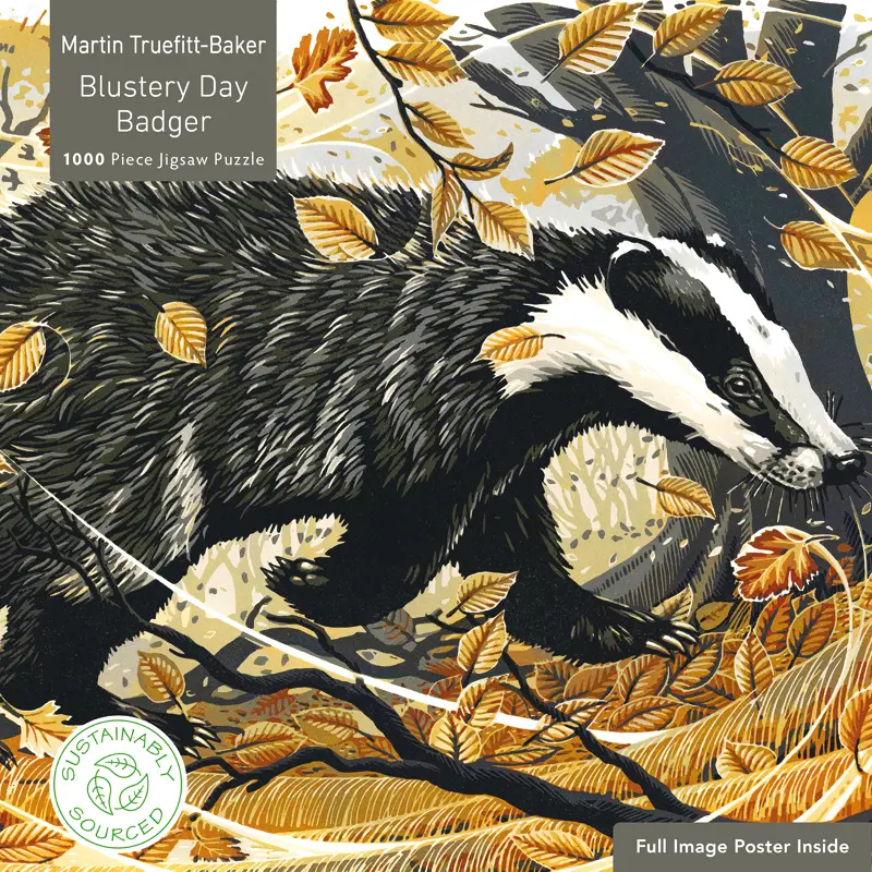 Cover: 9781835622209 | Adult Sustainable Jigsaw Puzzle Martin Truefitt-Baker: Blustery Day...