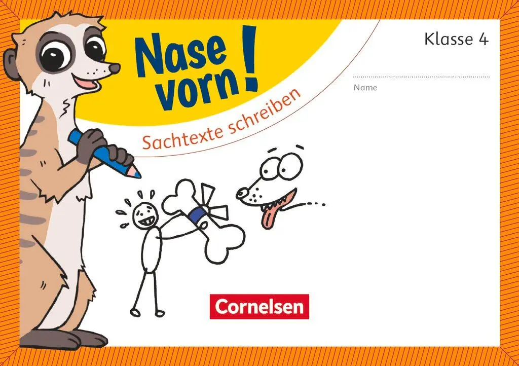 Cover: 9783060842209 | Nase vorn! - Deutsch 4. Schuljahr - Sachtexte schreiben | Übungsheft