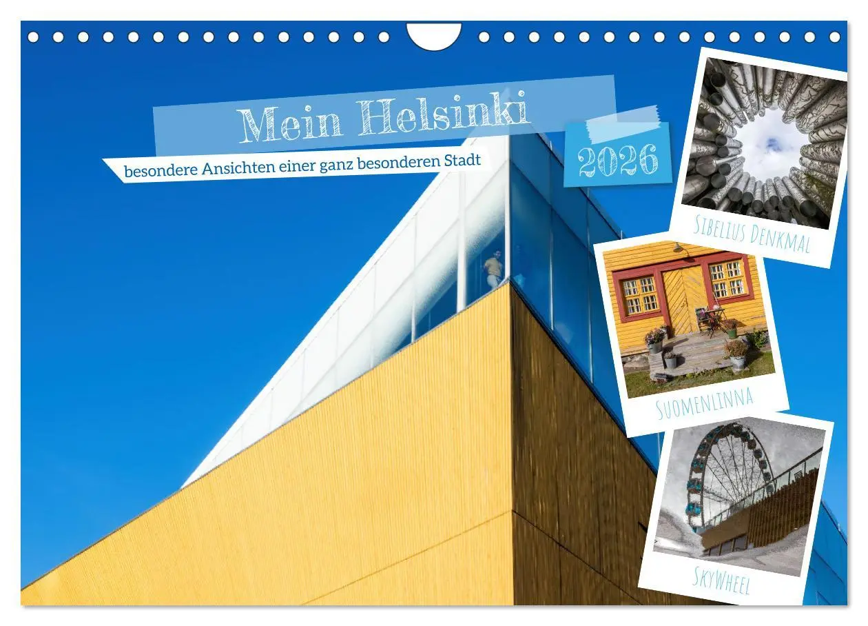 Cover: 9783457552209 | Mein Helsinki (Wandkalender 2026 DIN A4 quer), CALVENDO Monatskalender