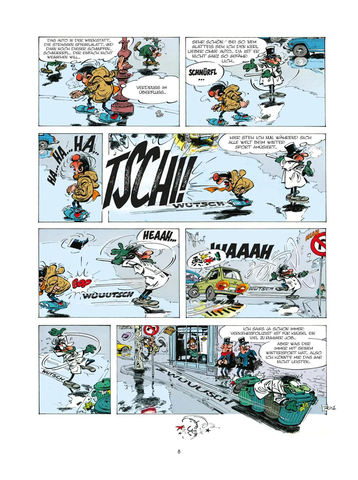 Bild: 9783551742209 | Gaston Neuedition 16: Pfeifen, Pech und Pannen | André Franquin | Buch