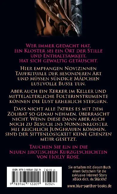 Bild: 9783966412209 | Klostergeschichten heiß &amp; qualvoll Erotische Geschichten | Holly Rose