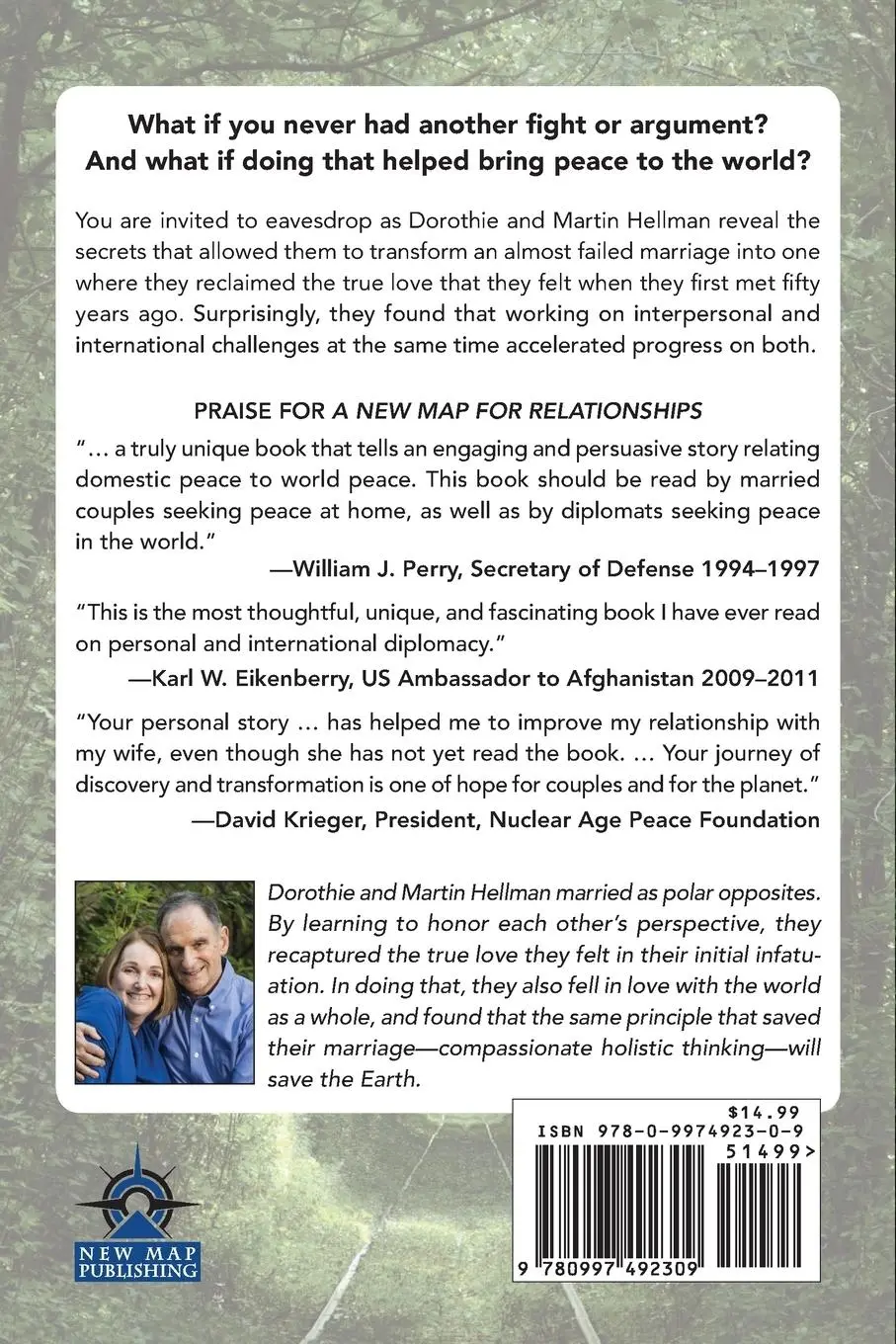 Rückseite: 9780997492309 | A New Map for Relationships | Martin E. Hellman (u. a.) | Taschenbuch