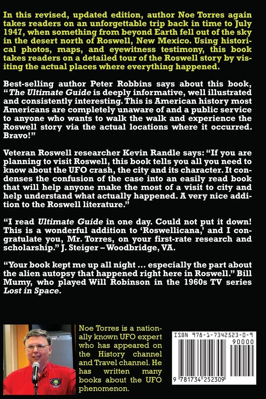 Rückseite: 9781734252309 | Ultimate Guide to the Roswell UFO Crash | Noe Torres | Taschenbuch