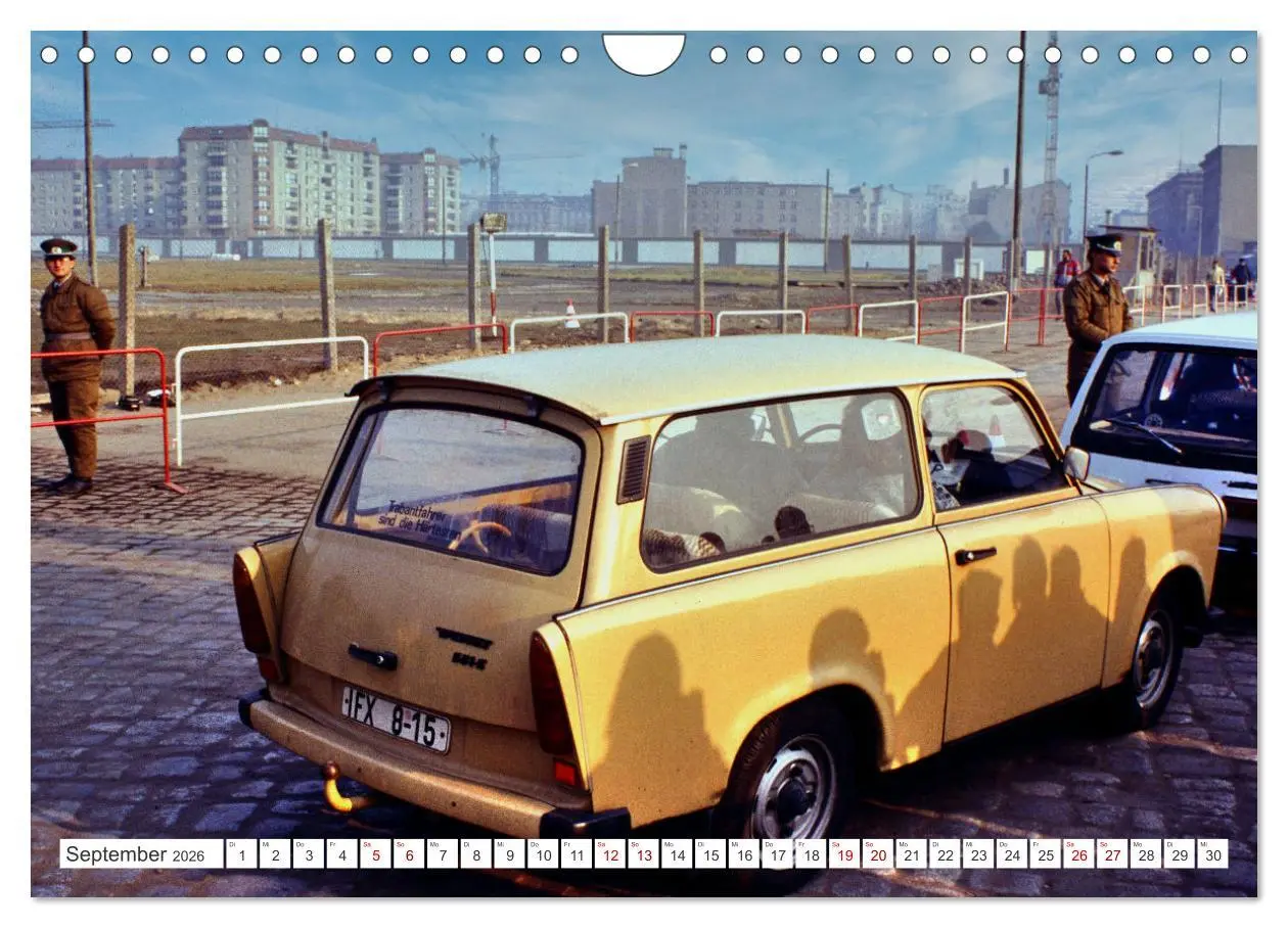 Bild: 9783457302309 | Trabi-Land DDR (Wandkalender 2026 DIN A4 quer), CALVENDO...
