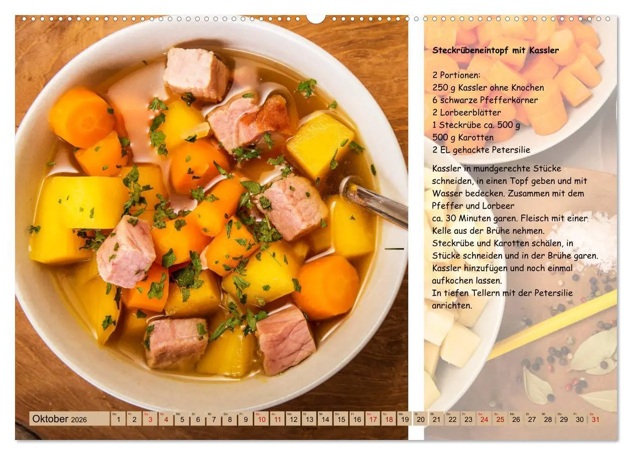 Bild: 9783457852309 | Low Carb 2.0 - Leichte Rezepte zum Selberkochen (Wandkalender 2026...