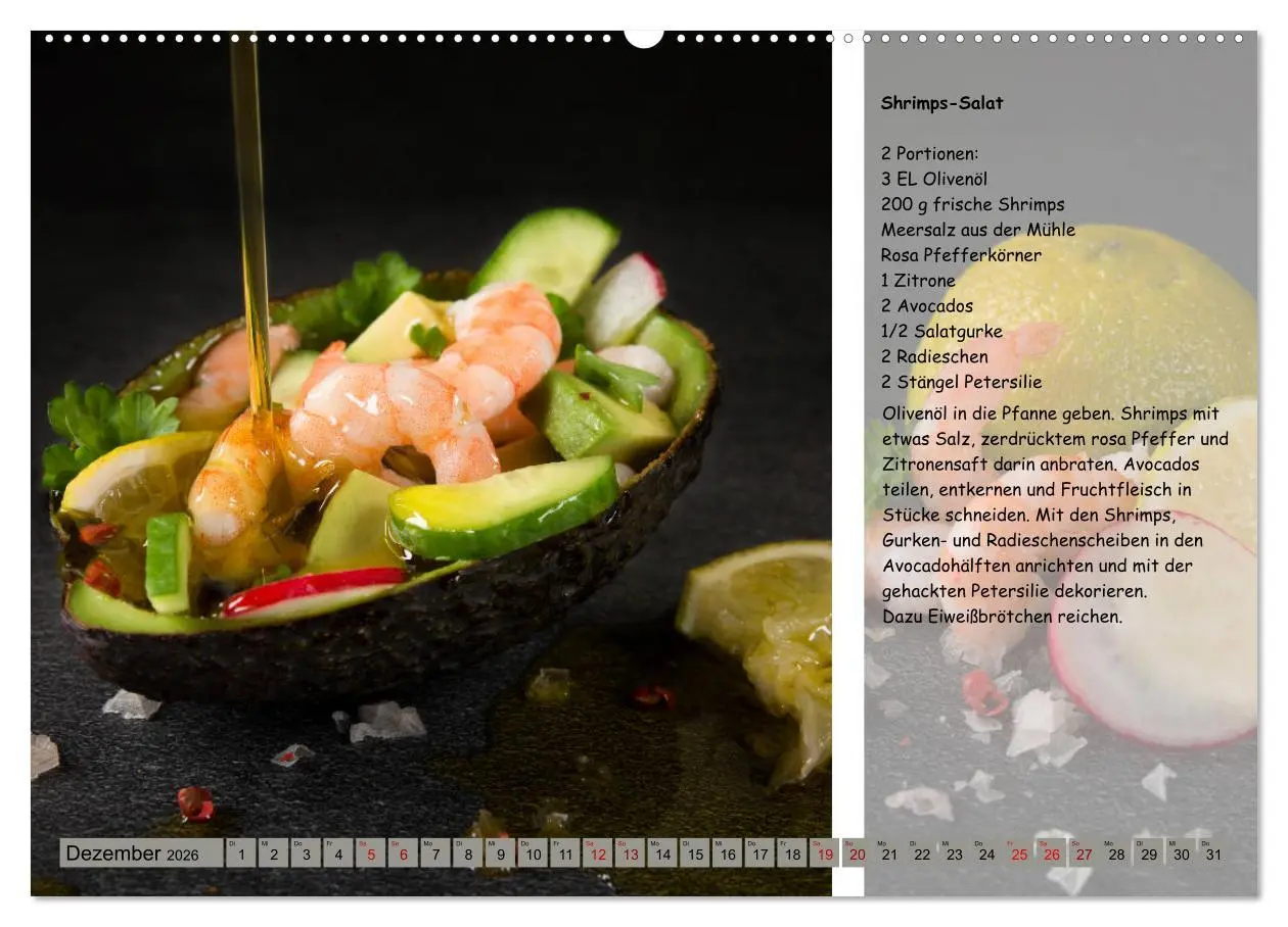 Bild: 9783457852309 | Low Carb 2.0 - Leichte Rezepte zum Selberkochen (Wandkalender 2026...