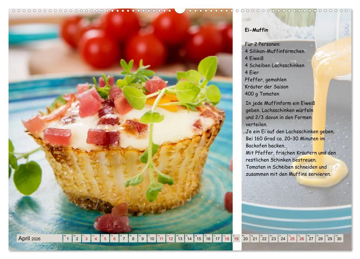 Bild: 9783457852309 | Low Carb 2.0 - Leichte Rezepte zum Selberkochen (Wandkalender 2026...