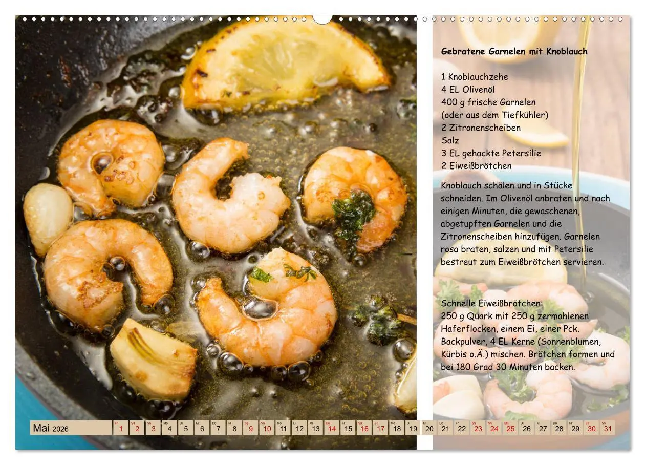 Bild: 9783457852309 | Low Carb 2.0 - Leichte Rezepte zum Selberkochen (Wandkalender 2026...
