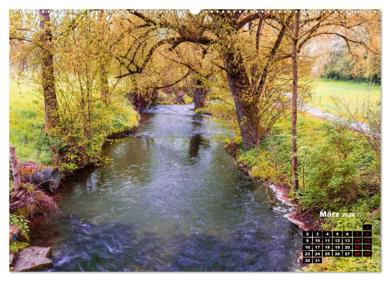 Bild: 9783457922309 | Rund um den Schönbuch (Wandkalender 2026 DIN A2 quer), CALVENDO...