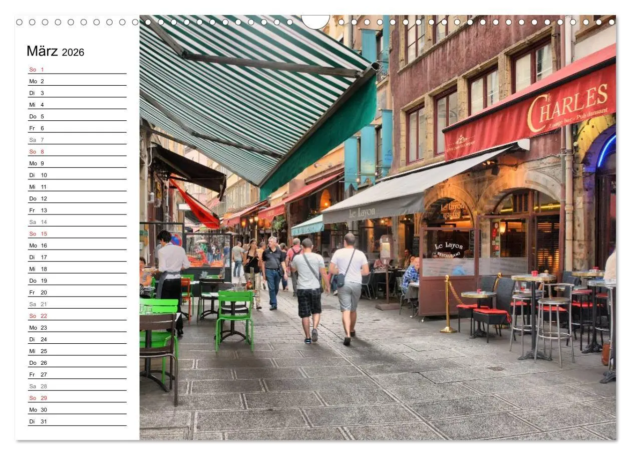 Bild: 9783516012309 | Frankreichs große Städte - Lyon (Wandkalender 2026 DIN A3 quer),...