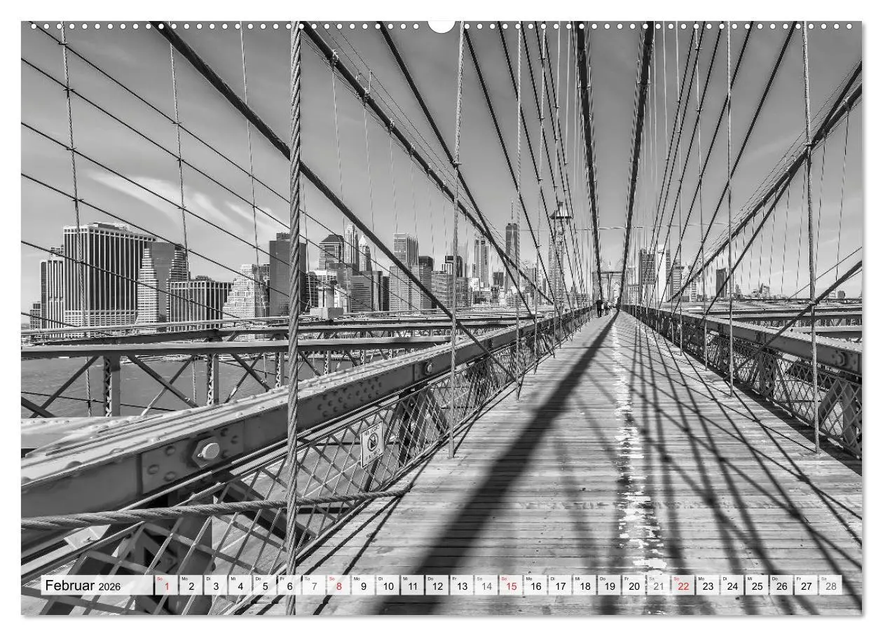 Bild: 9783516182309 | BROOKLYN BRIDGE Das Wahrzeichen von New York City (Wandkalender...
