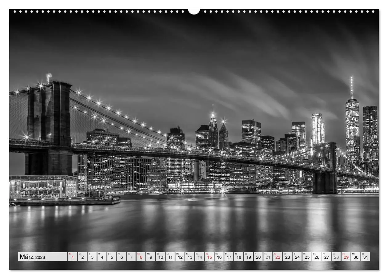 Bild: 9783516182309 | BROOKLYN BRIDGE Das Wahrzeichen von New York City (Wandkalender...