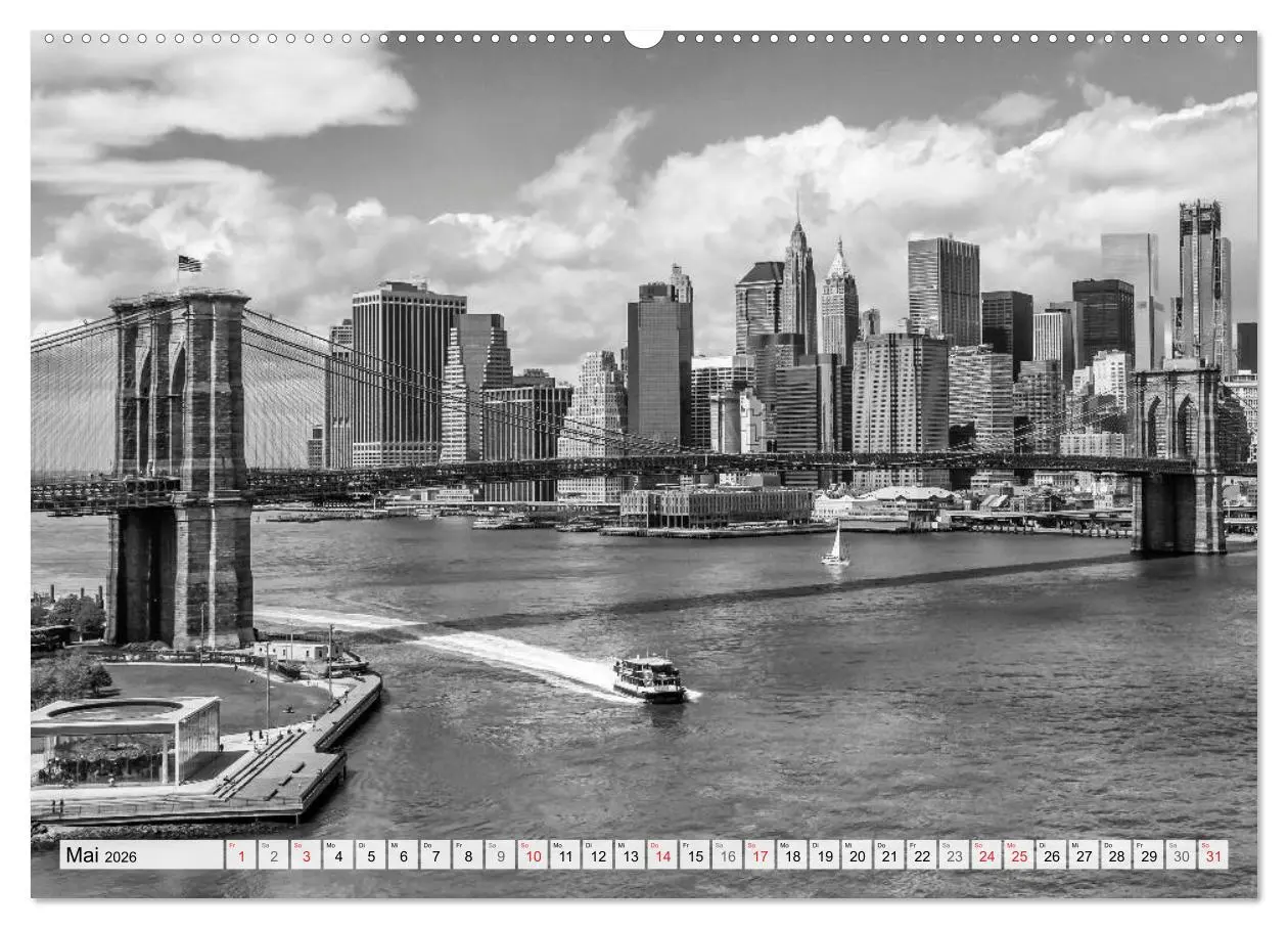 Bild: 9783516182309 | BROOKLYN BRIDGE Das Wahrzeichen von New York City (Wandkalender...