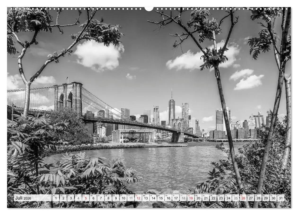 Bild: 9783516182309 | BROOKLYN BRIDGE Das Wahrzeichen von New York City (Wandkalender...