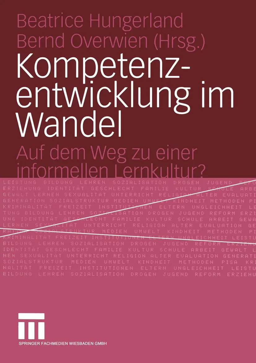 Cover: 9783810042309 | Kompetenzentwicklung im Wandel | Bernd Overwien (u. a.) | Taschenbuch
