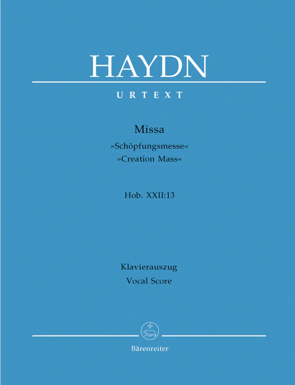 Cover: 9790006452309 | Schöpfungsmesse Hob.XXII:13 für Soli, Chor und Orchester...