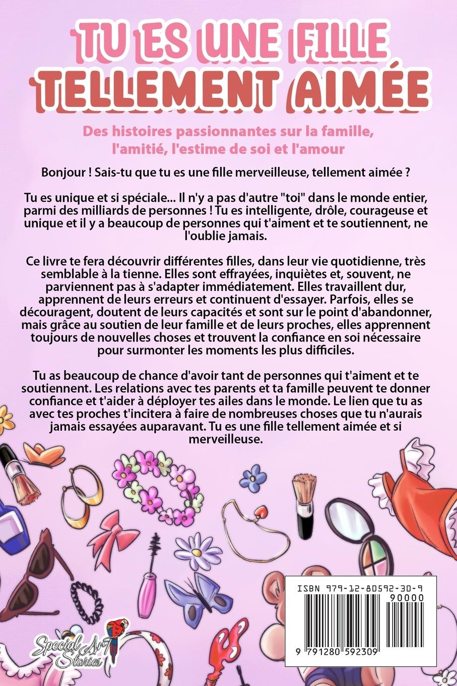 Rückseite: 9791280592309 | Tu es une fille tellement aimée | Special Art Stories (u. a.) | Buch