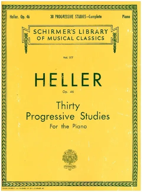 Cover: 73999002409 | 30 Progressive Studies, Op. 46 (Complete) | Stephen Heller | Buch