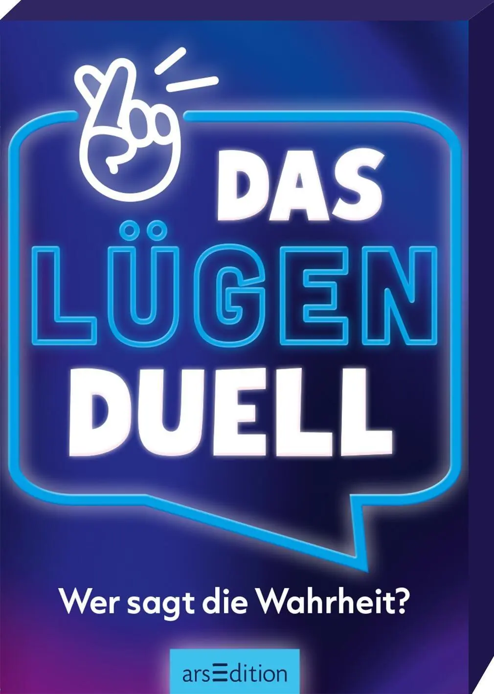 Cover: 4014489142409 | Das Lügen-Duell | Wer sagt die Wahrheit? | Box | Partyspiele | 50 S.