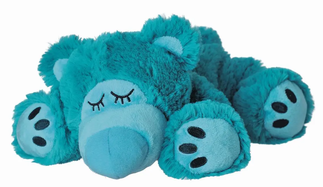Cover: 4260101892409 | Wärmestofftier Warmies Sleepy Bear türkis | 01094 | 2015