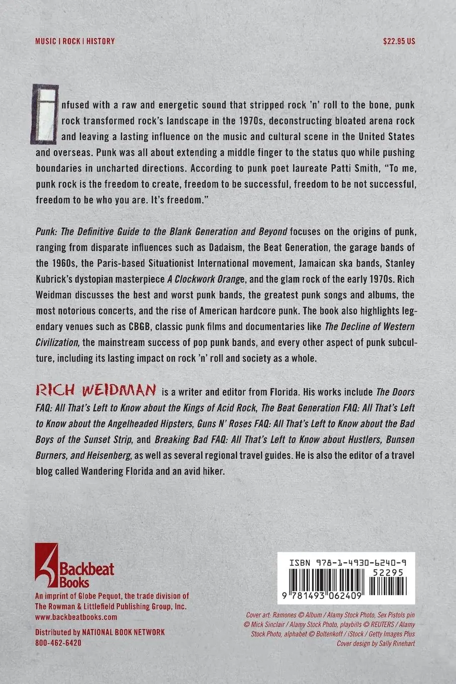 Rückseite: 9781493062409 | Punk | The Definitive Guide to the Blank Generation and Beyond | Buch