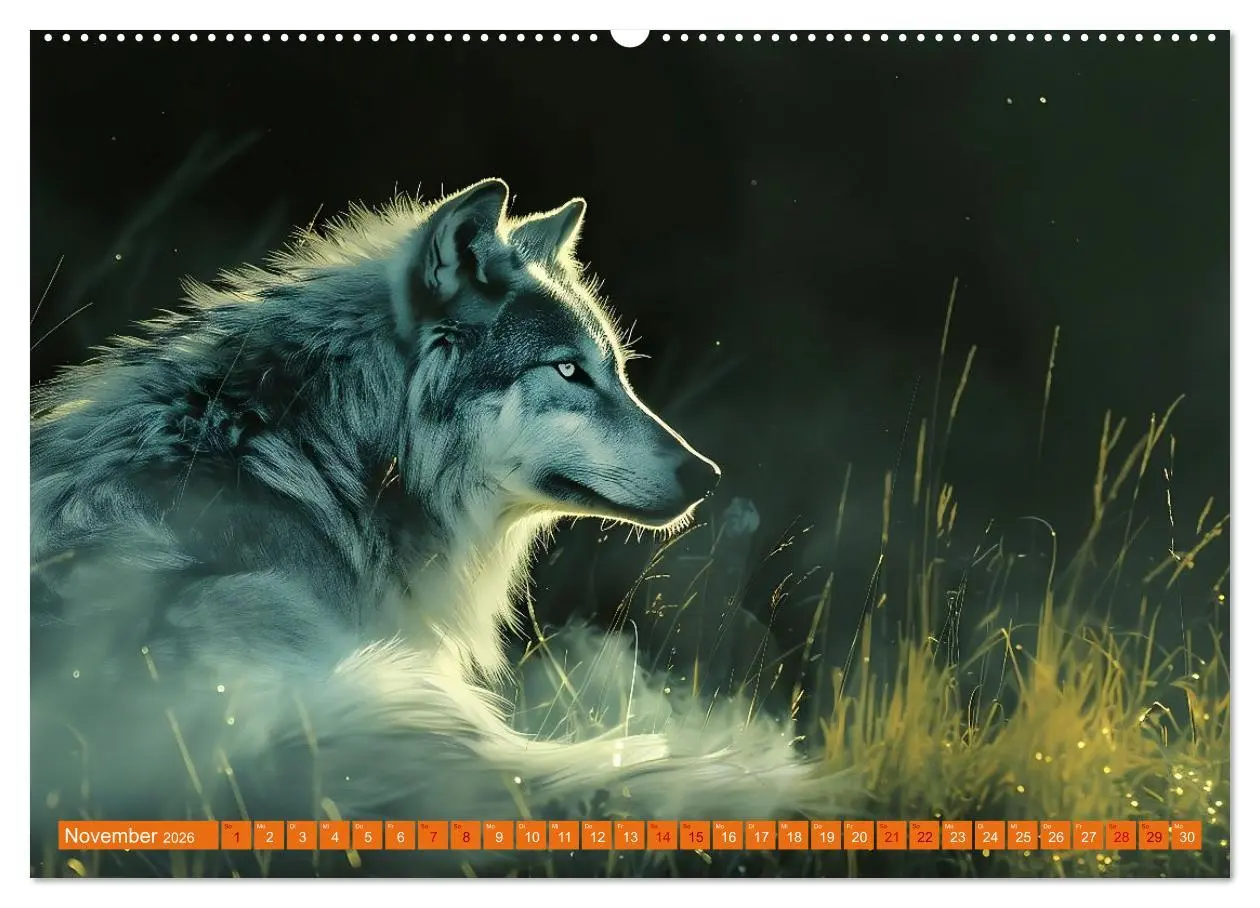 Bild: 9783457392409 | Von Füchsen und Wölfen (Wandkalender 2026 DIN A2 quer), CALVENDO...