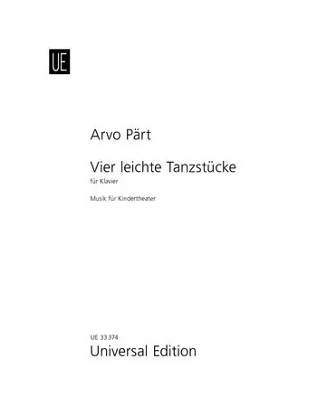 Cover: 9783702432409 | 4 leichte Tanzstücke | Musik für Kindertheater. Klavier. Partitur.