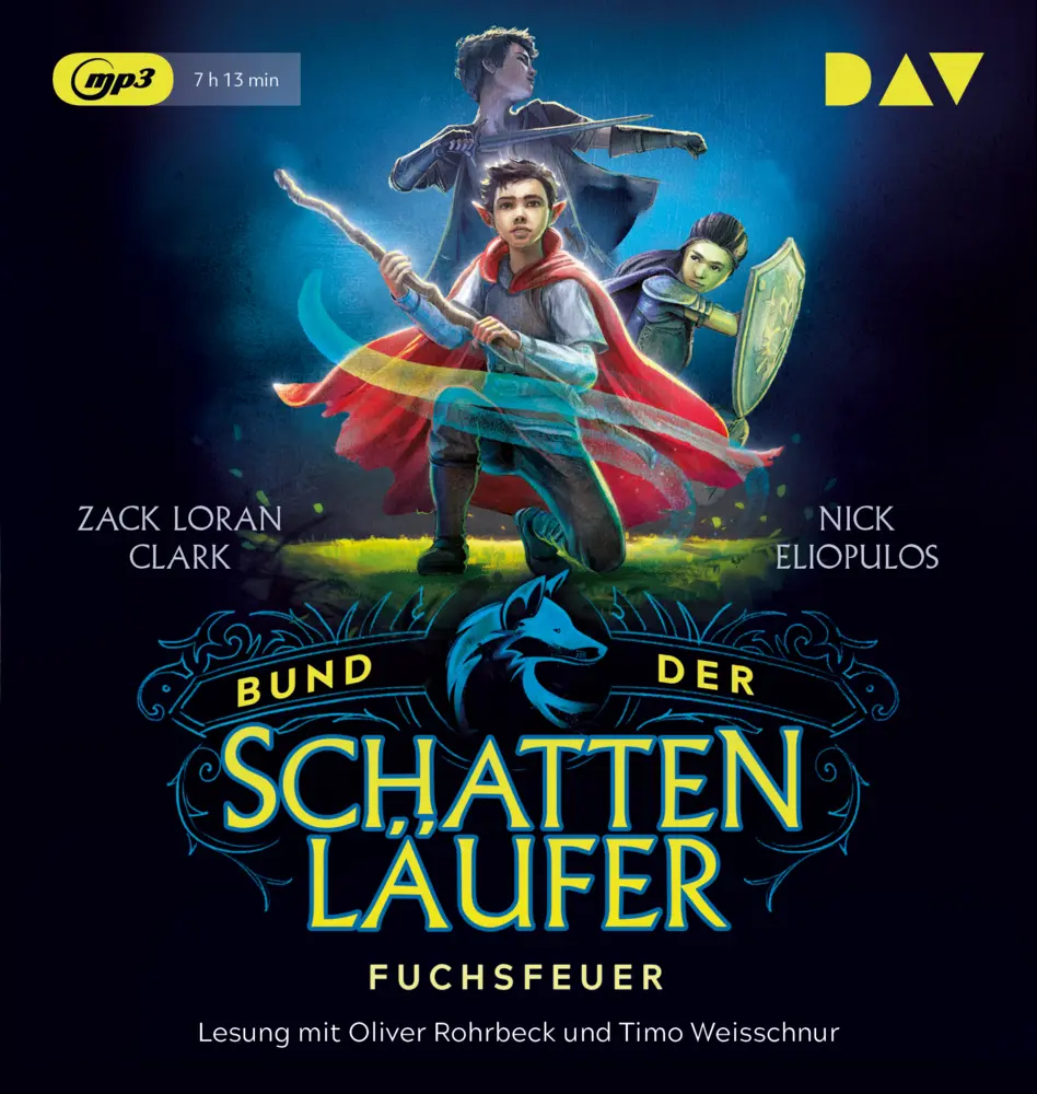 Cover: 9783742412409 | Bund der Schattenläufer - Teil 1: Fuchsfeuer, 1 Audio-CD, 1 MP3 | CD