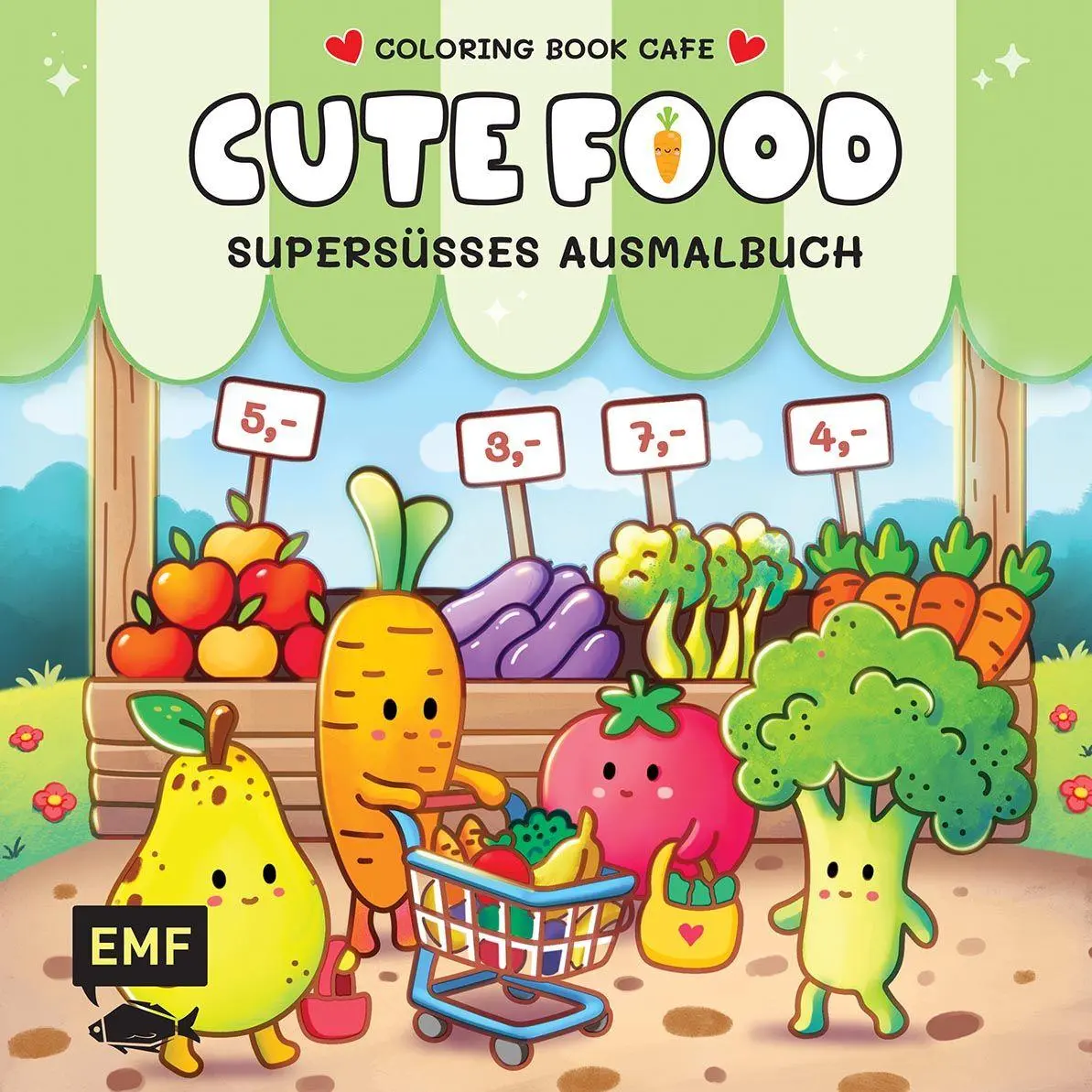 Cover: 9783745932409 | Cozy Coloring - Cute Food | Coloring Book Cafe | Taschenbuch | 72 S.