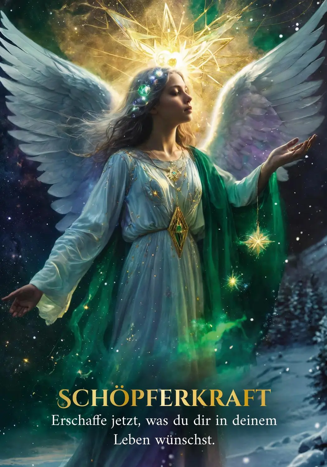 Bild: 9783843492409 | Himmlische Rauhnächte - Engelbotschaften für die heilige Zeit | Buch
