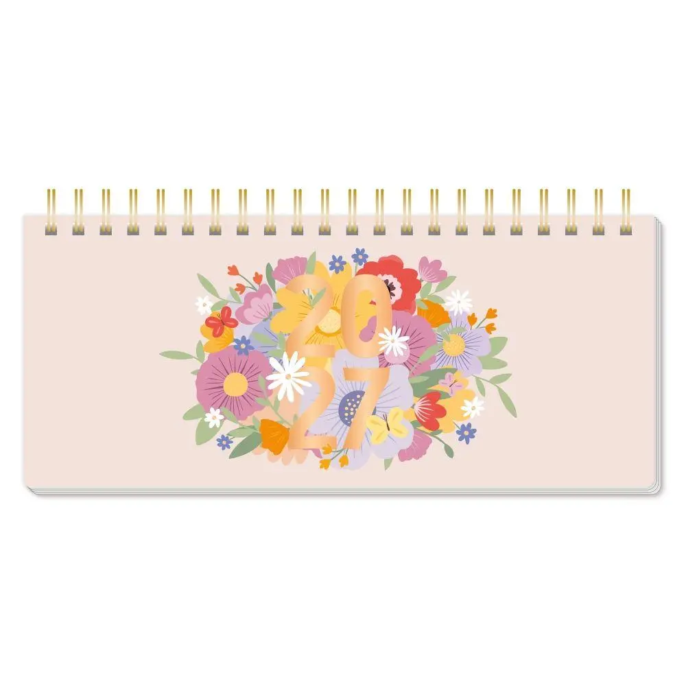 Cover: 9783986362409 | Wochenplaner 2027 Blumenmomente (mit Kalendarium) | Original | 57 S.