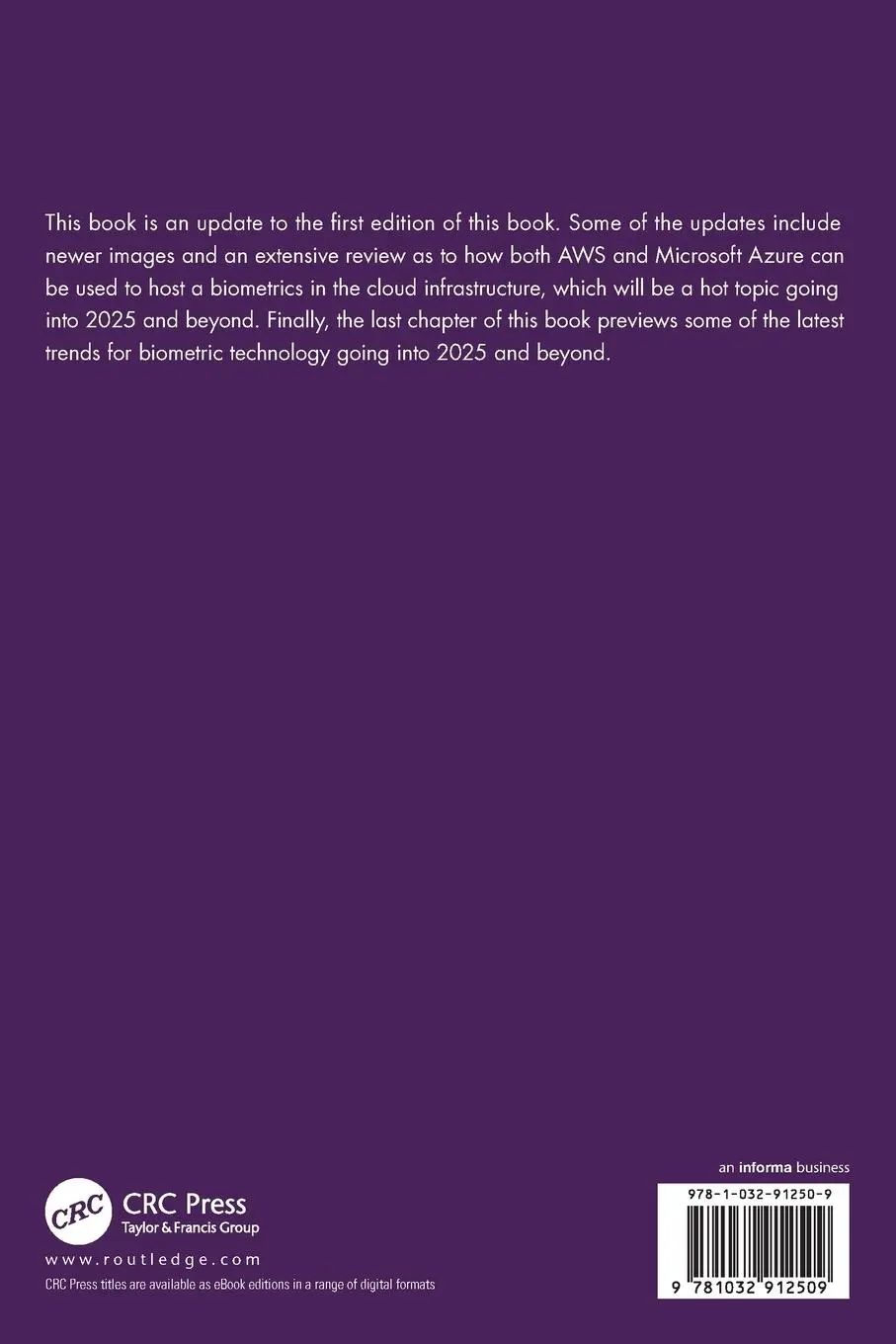 Rückseite: 9781032912509 | Biometric Technology and Authentication | Ravi Das | Taschenbuch
