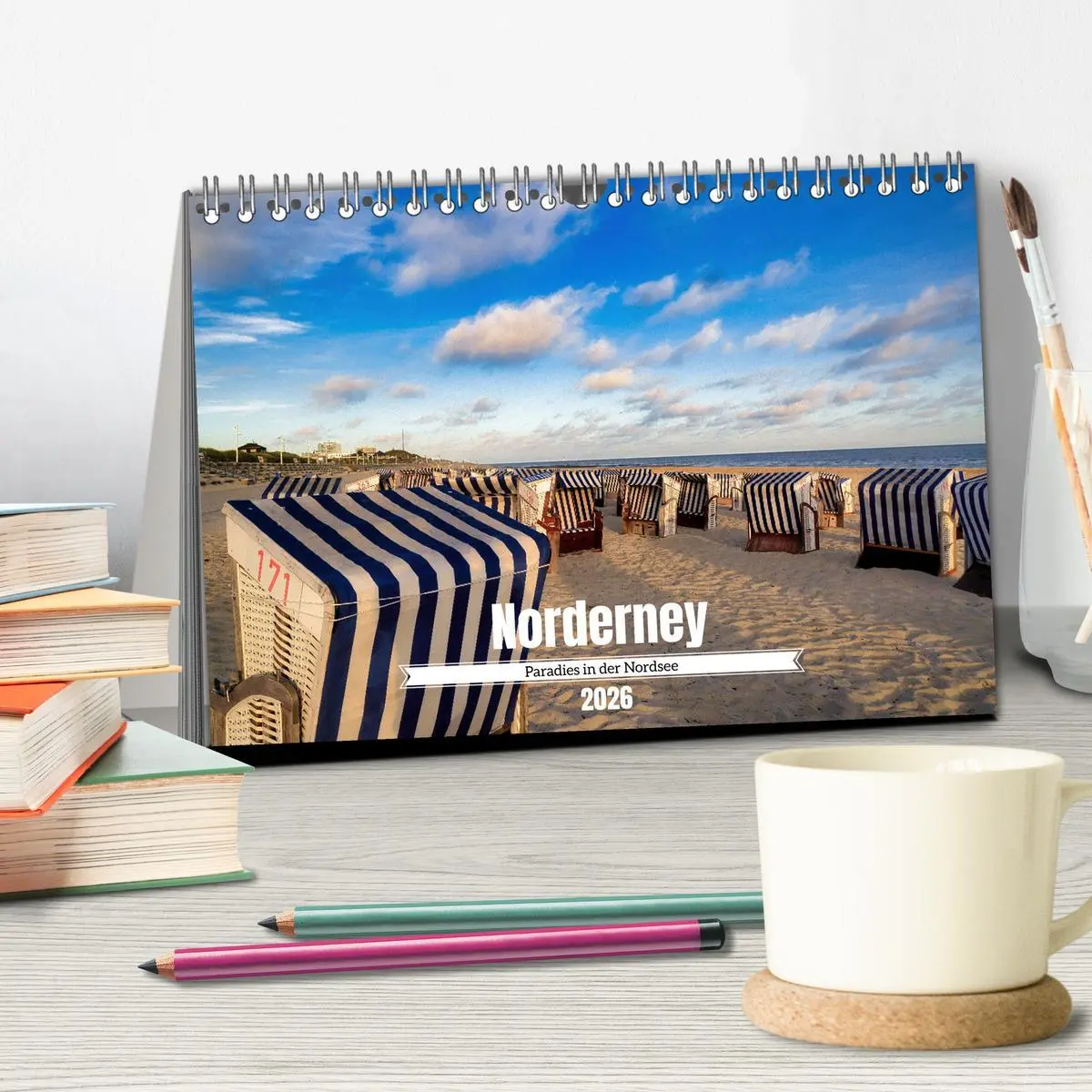 Bild: 9783457522509 | Norderney Paradies in der Nordsee (Tischkalender 2026 DIN A5 quer),...