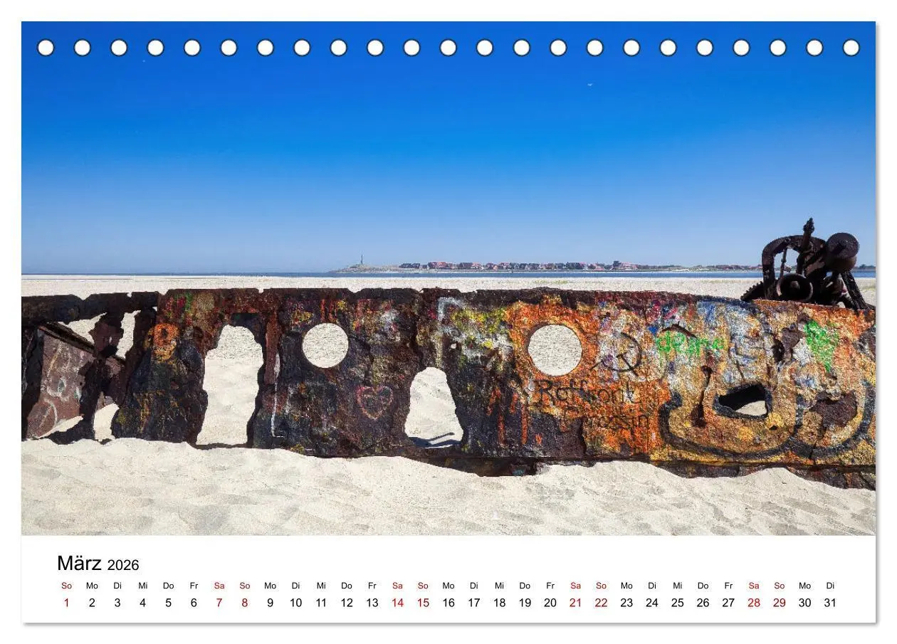 Bild: 9783457522509 | Norderney Paradies in der Nordsee (Tischkalender 2026 DIN A5 quer),...