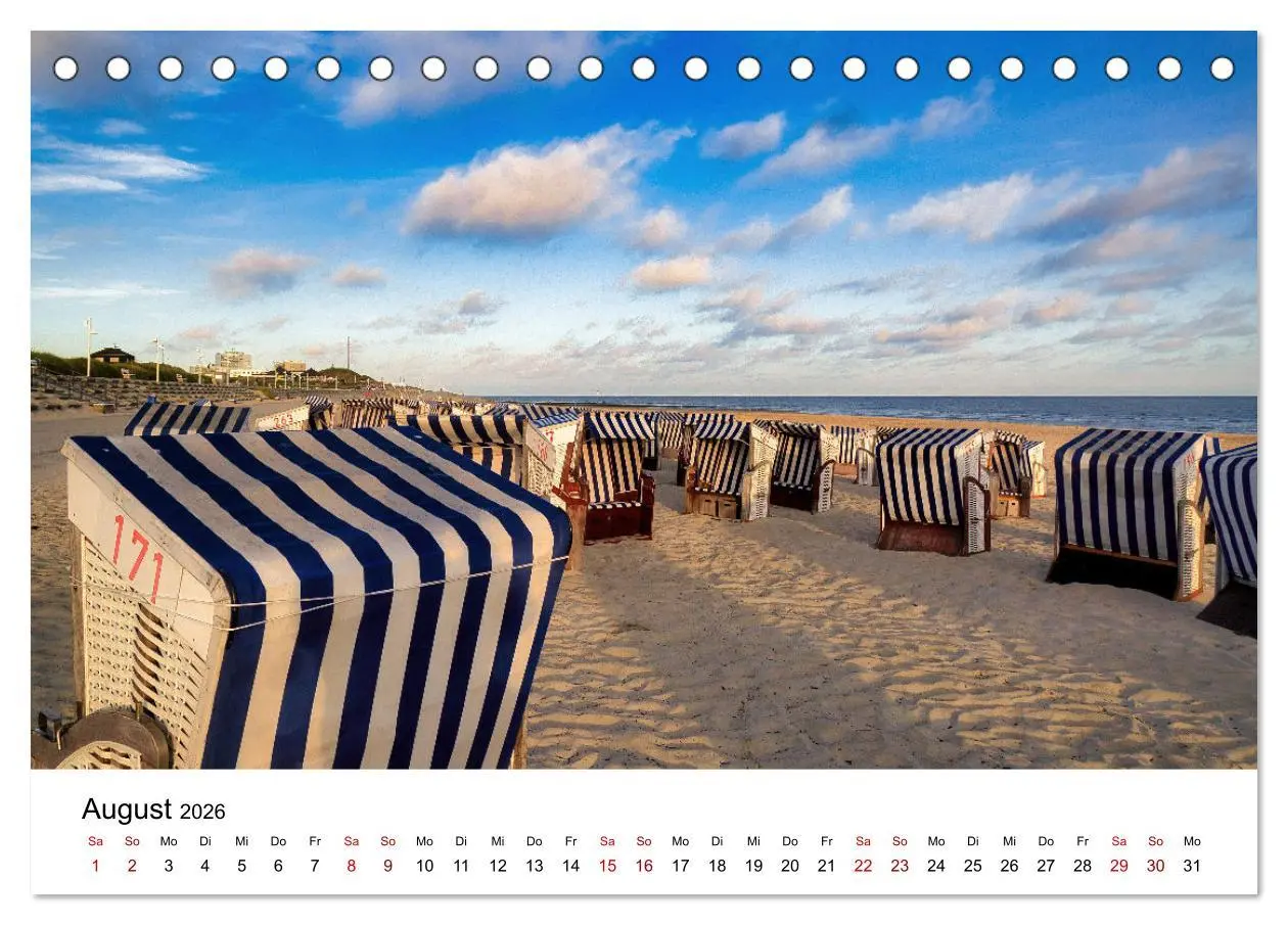 Bild: 9783457522509 | Norderney Paradies in der Nordsee (Tischkalender 2026 DIN A5 quer),...
