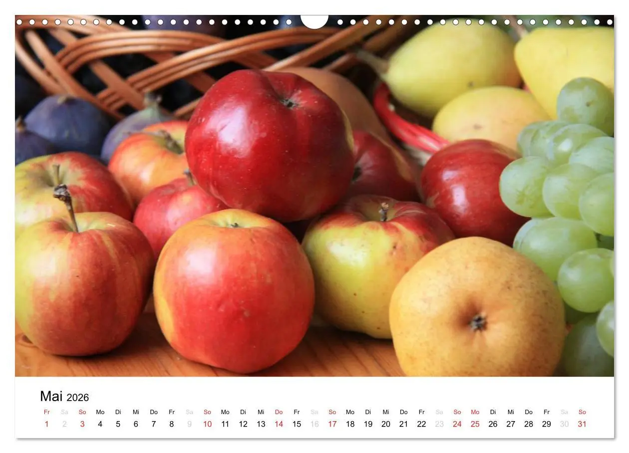 Bild: 9783516162509 | Alte Apfelsorten (Wandkalender 2026 DIN A3 quer), CALVENDO...