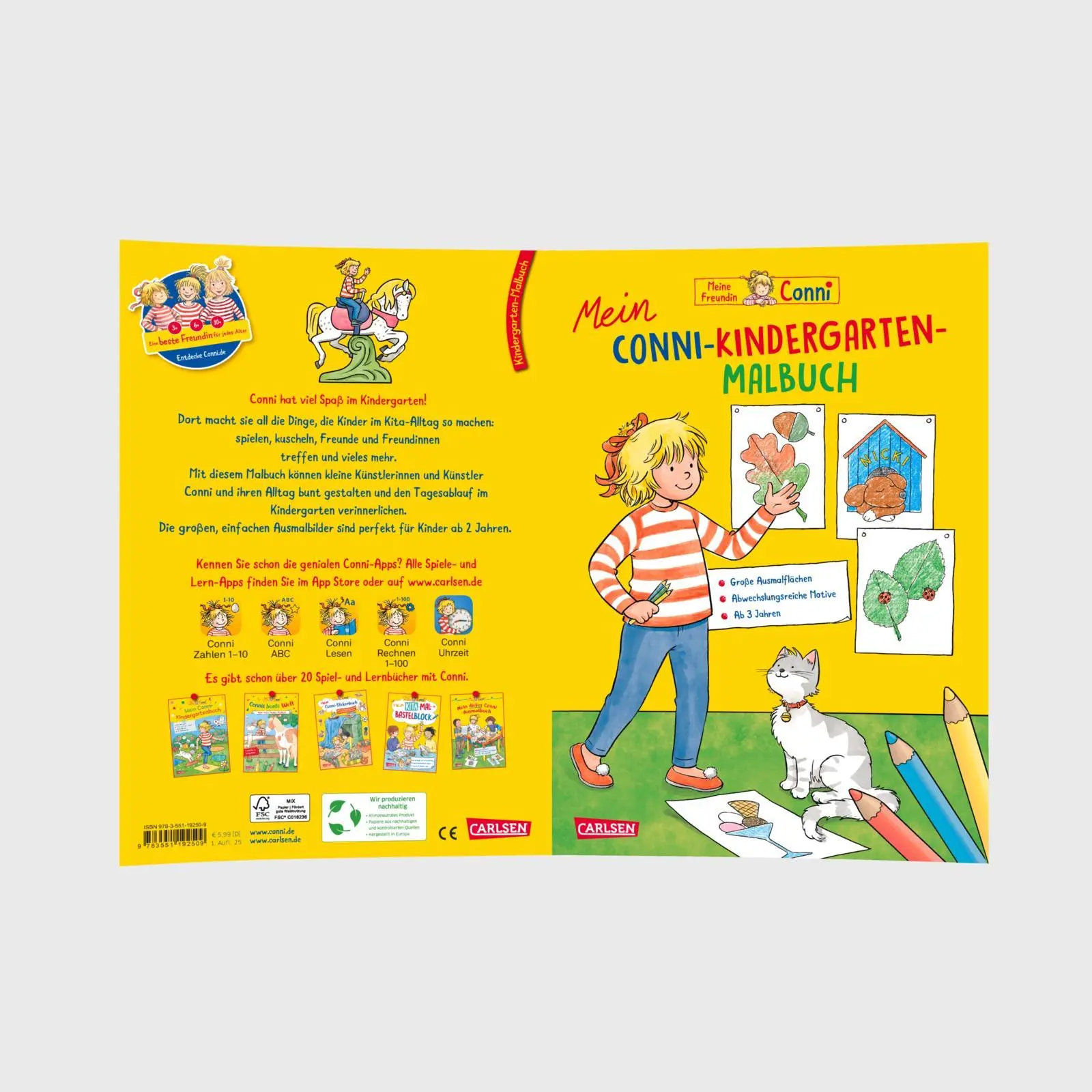 Bild: 9783551192509 | Conni Gelbe Reihe (Beschäftigungsbuch): Mein...