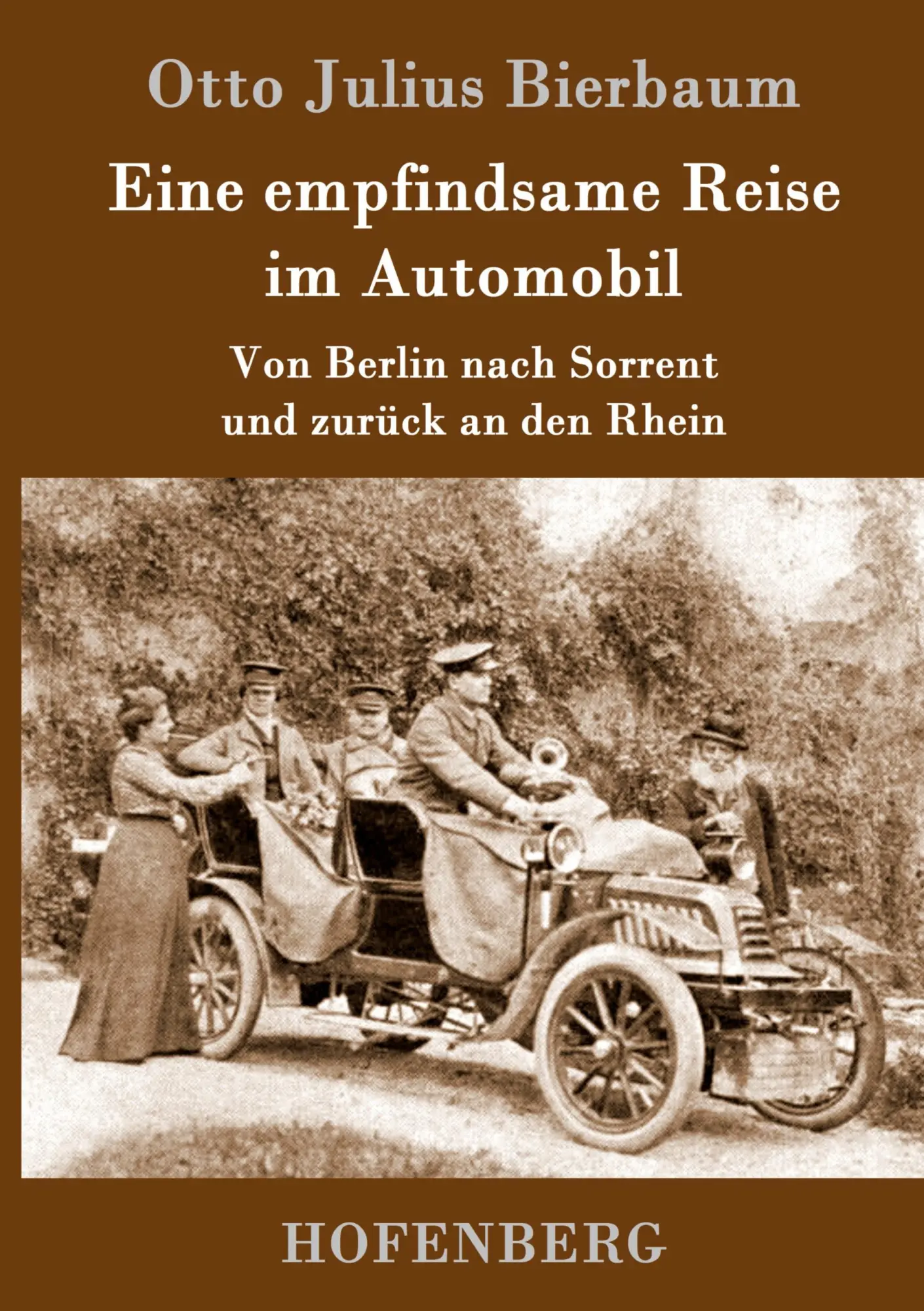 Cover: 9783861992509 | Eine empfindsame Reise im Automobil | Otto Julius Bierbaum | Buch