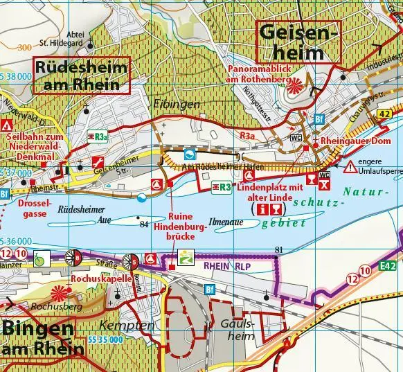 Bild: 9783969902509 | ADFC-Regionalkarte Rheinhessen, 1:50.000, mit...
