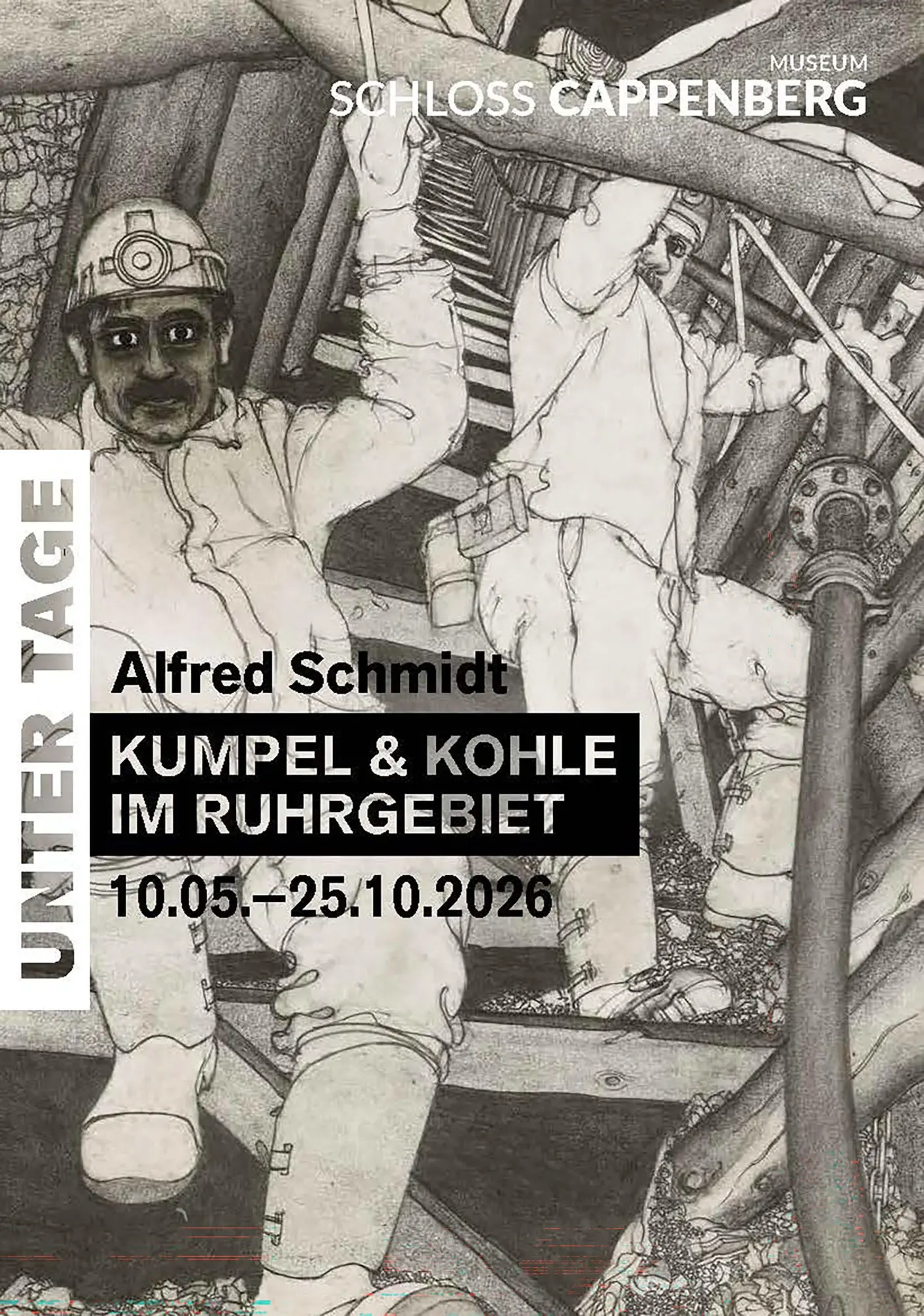 Cover: 9783987412509 | UNTER TAGE | Alfred Schmidt - Kumpel &amp; Kohle im Ruhrgebiet | Buch