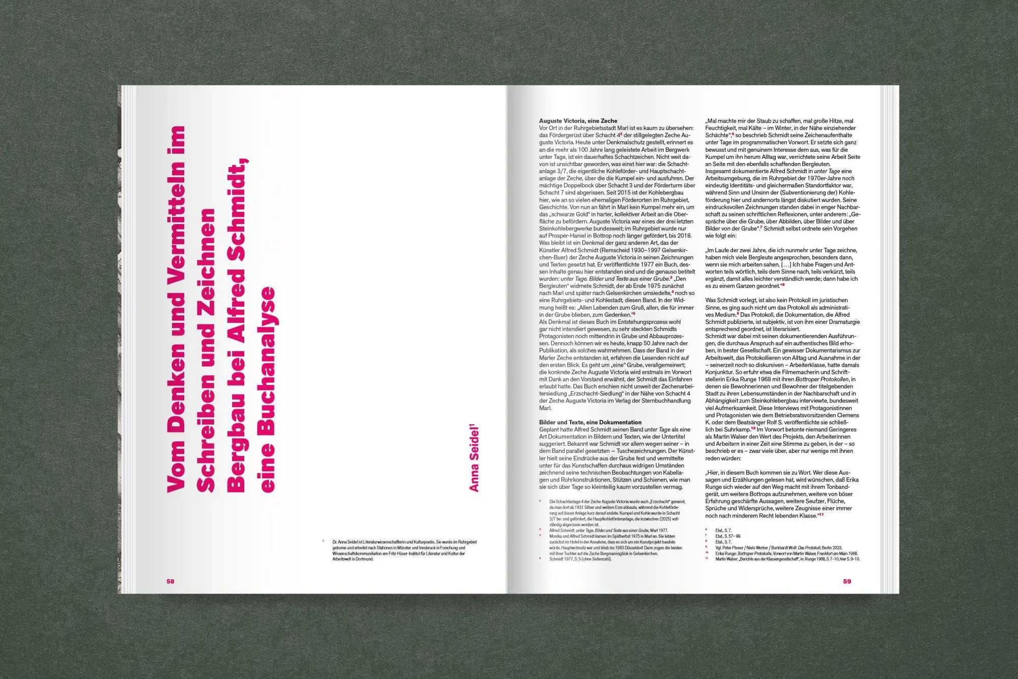 Bild: 9783987412509 | UNTER TAGE | Alfred Schmidt - Kumpel &amp; Kohle im Ruhrgebiet | Buch