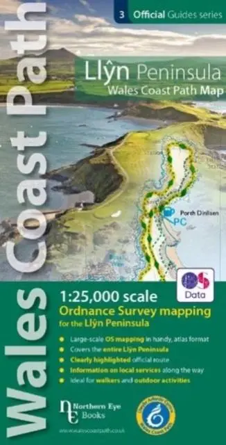 Cover: 9781908632609 | Llyn Peninsula Coast Path Map | Taschenbuch | Kartoniert / Broschiert